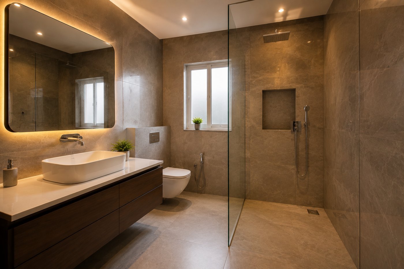Flooring & Wall Finishes — Apex Build Studio interior execution